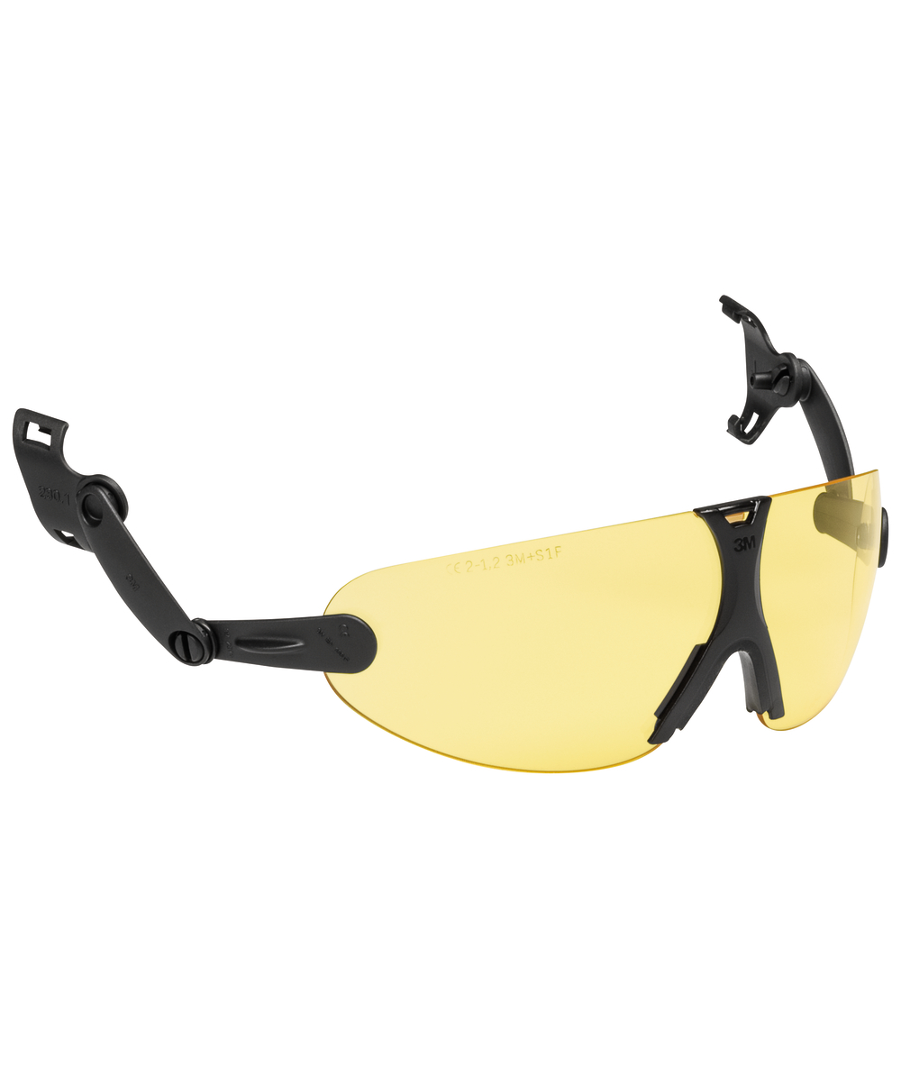 3M V9 lunettes de protection intgres,jaunes pour le casque G3000, compatible avec G3000 et G500, XX74300